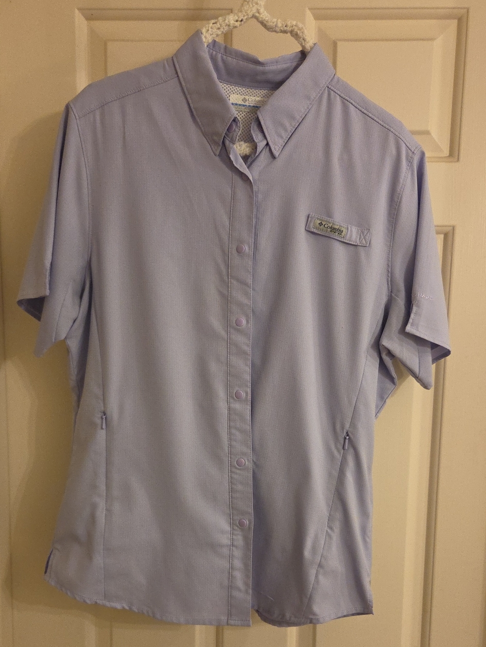 Women's Tamiami II Short Sleeve Button-Up Shirt - Light Lavender